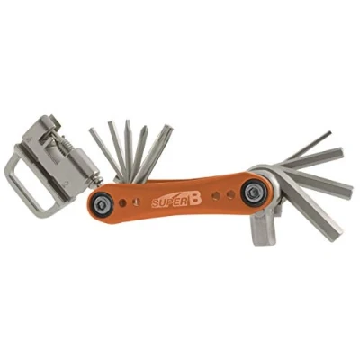 Afbeelding van multitool TB FD40 17 functies 73 x 45 mm RVS oranje