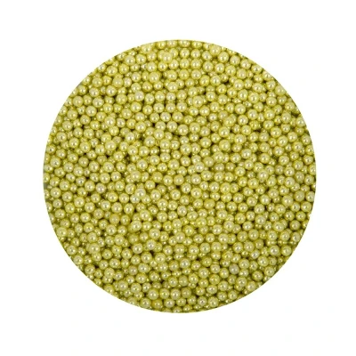 Afbeelding van BrandNewCake Suikerparels Metallic Goud 4mm 80gr.