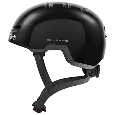 Afbeelding van Abus helm Skurb Kid shiny black S 45 50cm
