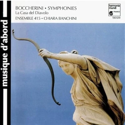 Afbeelding van Boccherini: Symphonies / Chiara Banchini, Ensemble 415