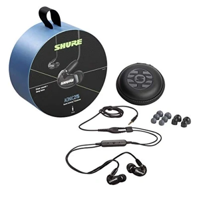 Afbeelding van Shure AONIC 215 Headset In ear 3,5mm connector Zwart