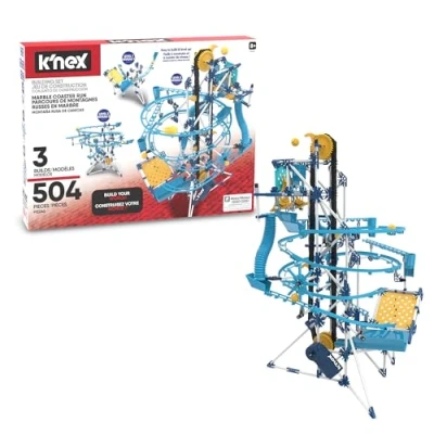 Afbeelding van K&#039;Nex Knikkerbaan met Motor, 504dlg.