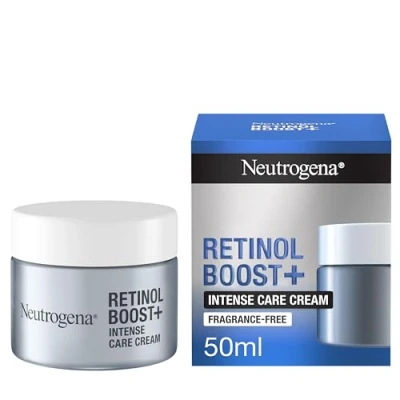 Afbeelding van Neutrogena retinol Boost+ Intensieve verzorgende crème met en hyaluronzuur voor een jongere huid, 50 ml