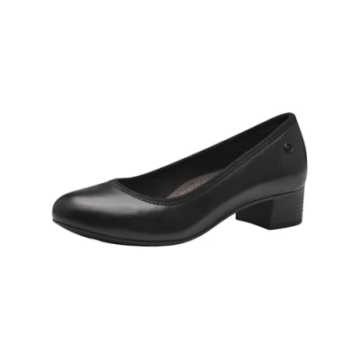 Afbeelding van Tamaris Comfort Klassieke pumps, Dames, Maat: 42, Black Leer