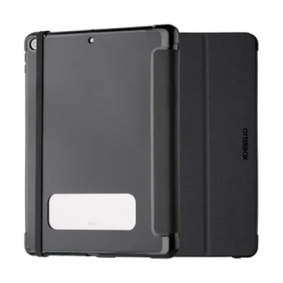 Image de OtterBox React Series Étui à rabat pour tablette ultra mince noir Apple 10.2 inch iPad (7ème génération, 8ème 9ème génération)