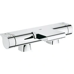 Afbeelding van GROHE Grohtherm 2000 badkraan thermostatisch met staande koppelingen