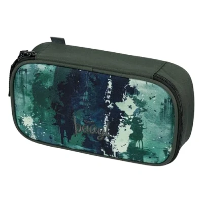 Afbeelding van Baagl Trousse à crayons pour fille papeterie garçon, Skate Forest,