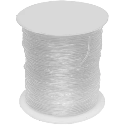 Afbeelding van Colorations Transparant Elastisch Koord 50 m, 1 mm
