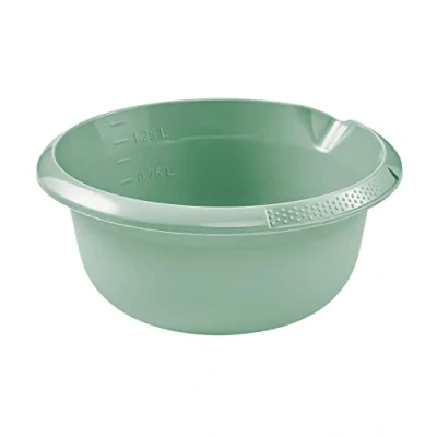Afbeelding van keeeper Multifunctionele kom met schenktuit, rond, 1,5 l, Ø 20 cm, Björk, Nordic Green