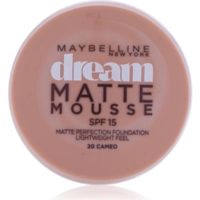 Afbeelding van Maybelline New York Matte Foam Foundation FPS18 Dream Mousse Beige glans (20)