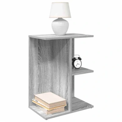 Image de vidaXL Table de chevet sonoma gris 46,5x29x61 cm bois d&#039;ingénierie858660