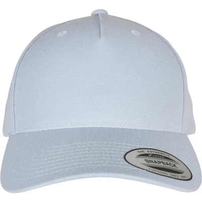 Afbeelding van Flexfit YP Classics 5PANEL Curved Visor Snapback Pet, Maat: One Size, Ballad blue
