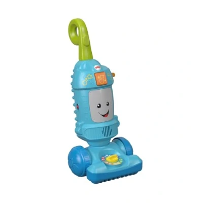 Afbeelding van Fisher Price FNR97 Lichtgevend educatief speelgoed voor kinderen, lachen en leren in vacuüm muzikale duwen om te doen alsof ze baby&#039;s vanaf 1 jaar spelen