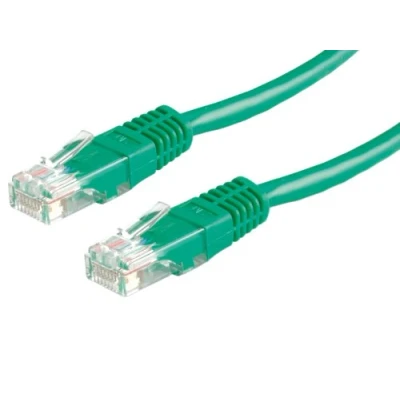 Afbeelding van VALUE Patchkabel Cat.6 UTP (Class E), groen, 0,5 m