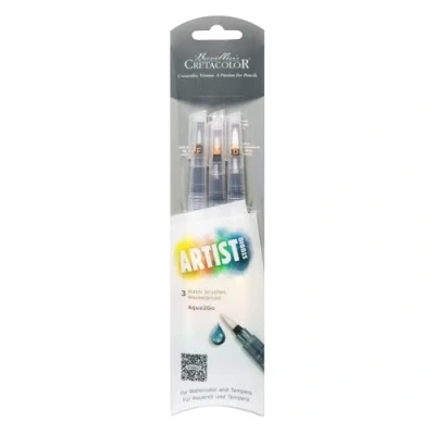 Afbeelding van Cretacolor Artist Studio Watertank Penselen Set 3 stuks