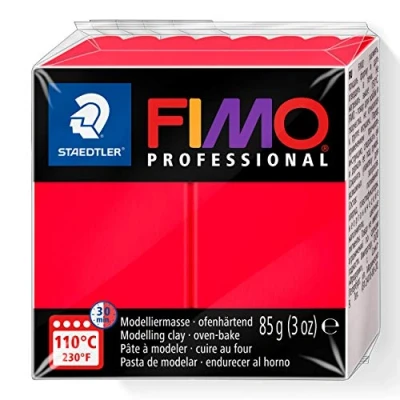 Afbeelding van Fimo Professional 85g echt rood 8004 200