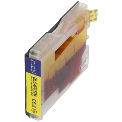 Afbeelding van Huismerk Brother LC 1000Y Inktcartridge Geel
