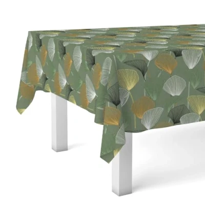 Afbeelding van Martina Home DUERO tafelzeil tafelkleed groen 250 x 140 cm