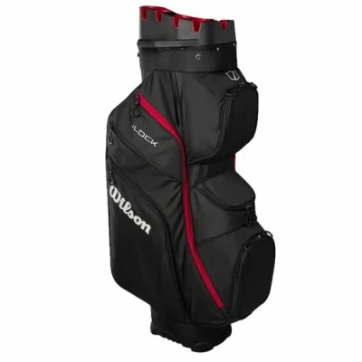 Afbeelding van Wilson Staff I Lock cartbag black / red