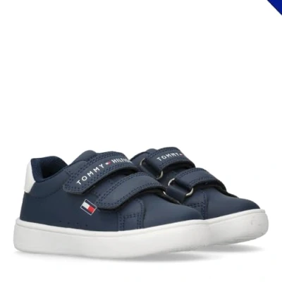 Afbeelding van Tommy Hilfiger Logan, Sneaker, Blue/White, 33 EU, Bleu blanc., #REF!