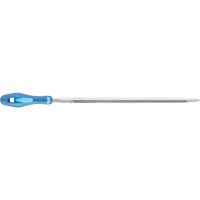 Afbeelding van PFERD 11277157 Driehoekige zaagvijl extra smal enkele kap 2 inclusief ergonomisch vijlheft Lengte 150 mm 1 stuk(s)