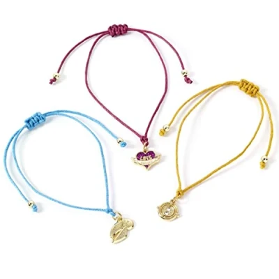 Afbeelding van Harry Potter Golden Snitch,Love Potion &amp; Time Turner Friendship Bracelet