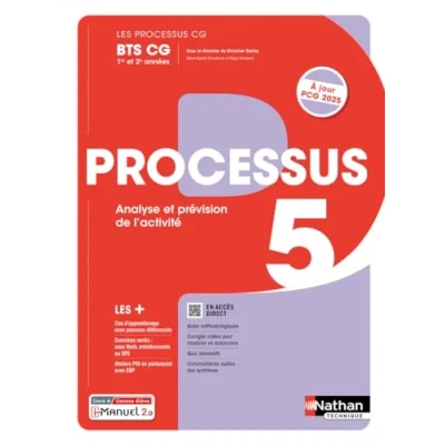Afbeelding van PROCESSUS 5 BTS CG 1ERE ET 2EME ANNEE MANUEL