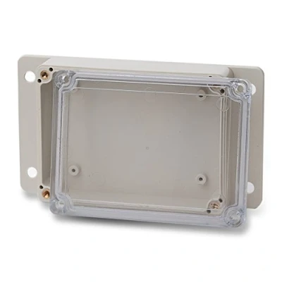 Afbeelding van edi tronic Lege behuizing ABS transparant 115 x 85 35 mm industriële IP66 kunststof