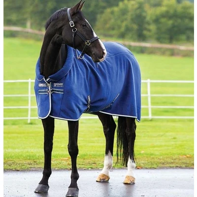 Afbeelding van Rambo Fleecedeken Cosy Navy/Beige 125/175