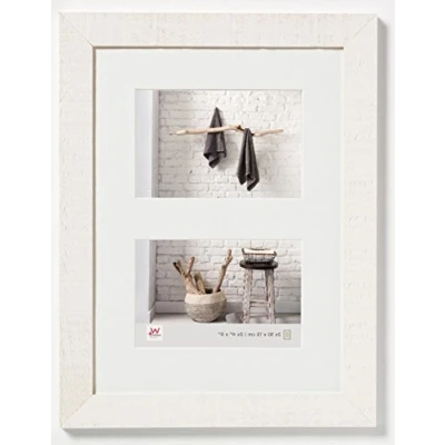 Afbeelding van Walther Design HO215V Home fotolijst, hout, poolwit, 2 x 10 15 cm