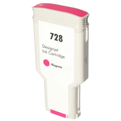 Afbeelding van Huismerk HP F9J66A (728) Inktcartridge Magenta Hoge capaciteit