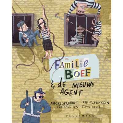 Afbeelding van de familie Boef en nieuwe agent