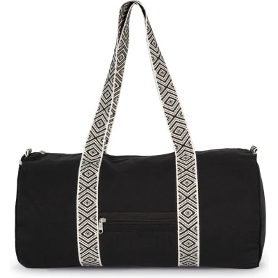 Afbeelding van Kimood Gerecyclede duffeltas KINS101 Black Night / Ethnic