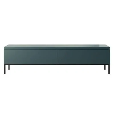 Afbeelding van Selsey Bemmi RTV 175 cm Donkergroen met zwarte poten