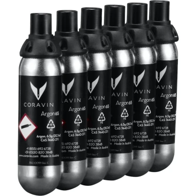Afbeelding van Coravin Argon Capsules 6 Stuks