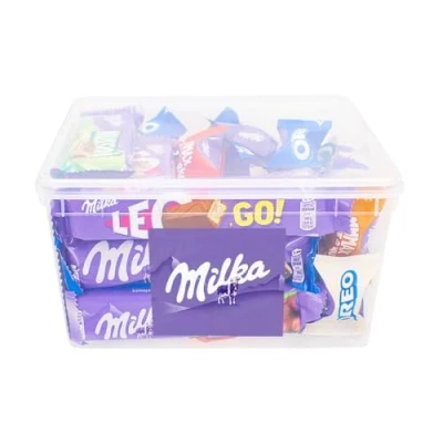 Afbeelding van Ultimate Milka Chocolate Mix Leo, Favourites, chocoladerepen en meer! 824g