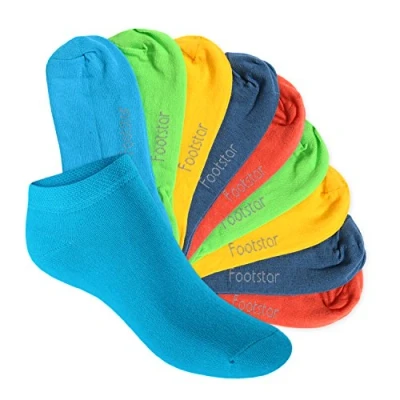 Afbeelding van Footstar SNEAK IT! KIDS 10 paar sportsokken voor kinderen, Trendy kleuren