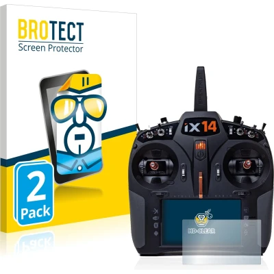 Afbeelding van BROTECT Screenprotector voor Spektrum iX14 Folie Beschermfolie transparant (2 Stuks)