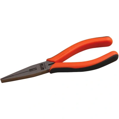 Image de BAHCO 2471 G 160 pince plate longue avec poignées à deux composants finition laquée 165 mm