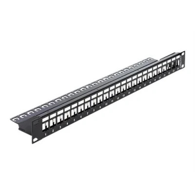 Image de DeLOCK Keystone Patch Panel tableau de connexions 1U 19&quot;
