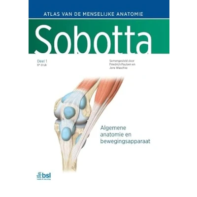 Afbeelding van Sobotta Deel 1 Algemene anatomie en bewegingsapparaat