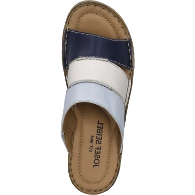 Afbeelding van Josef Seibel Catalonia 86 Muiltjes, Dames, Maat: 37, Ocean multi Leer