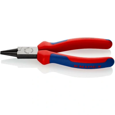Image de KNIPEX 22 02 160 pince à courber ronde avec poignées multi composants noir atramentisé mm