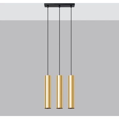 Afbeelding van Hanglamp Lagos 3 Lichts Goud Giga Meubel