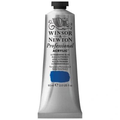 Afbeelding van Winsor &amp; Newton Professional Acrylverf, Tube 60 ml, 664, ultramarijnblauw