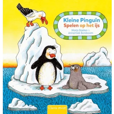 Afbeelding van Kleine Pinguïn. Spelen op het ijs
