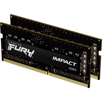 Afbeelding van Kingston FURY Impact DDR4 SODIMM 3200MHz 32GB (2 x 16GB)