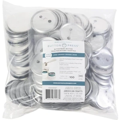 Afbeelding van We R Makers Button Press Navulling 100 stuks