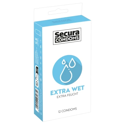 Afbeelding van Secura Extra Wet Condooms 12 Stuks