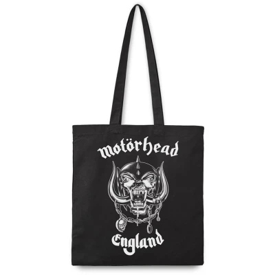 Afbeelding van Rocksax Motorhead England Tote bag Zwart